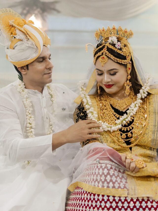 रणदीप हुड्डा और लिन लैश्राम के विवाह में दोनों ने पहने मेइतेई हिंदू परंपरा की पौशाकें